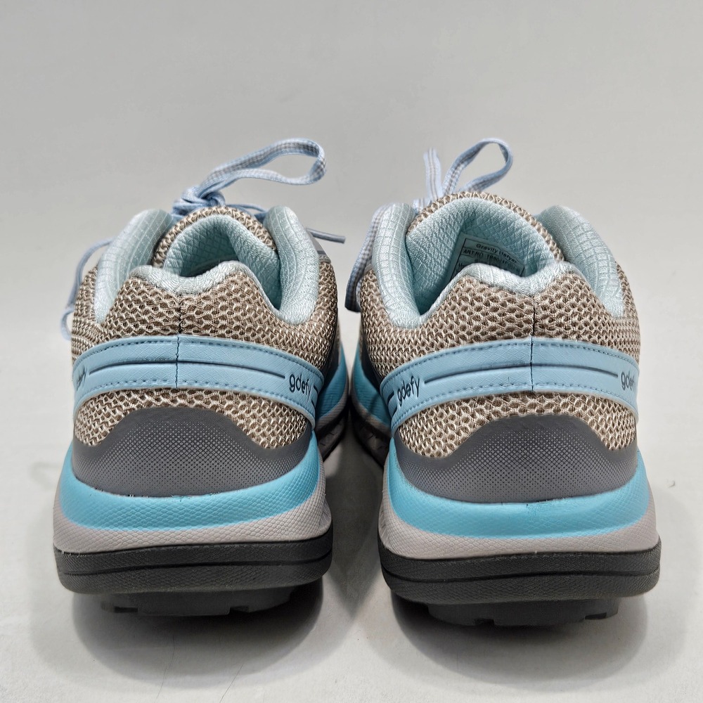 Gravity Defyer G-Defy Ion Women 9 Grey Blue TB9024FGU-M VersoShock Walking Shoes - Picture 5 of 14
